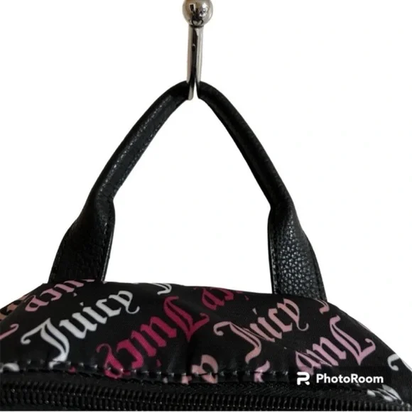Juicy Couture Gothic Logo Quilty Pleasure Backpack